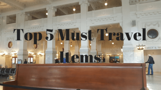 Top 5 Must Travel Items (1)